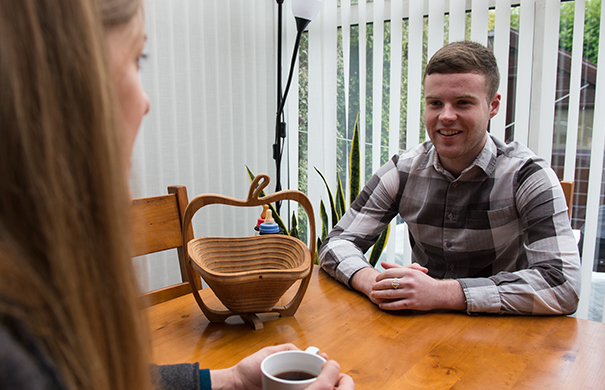 Young man learns how to prepare for missionary service.