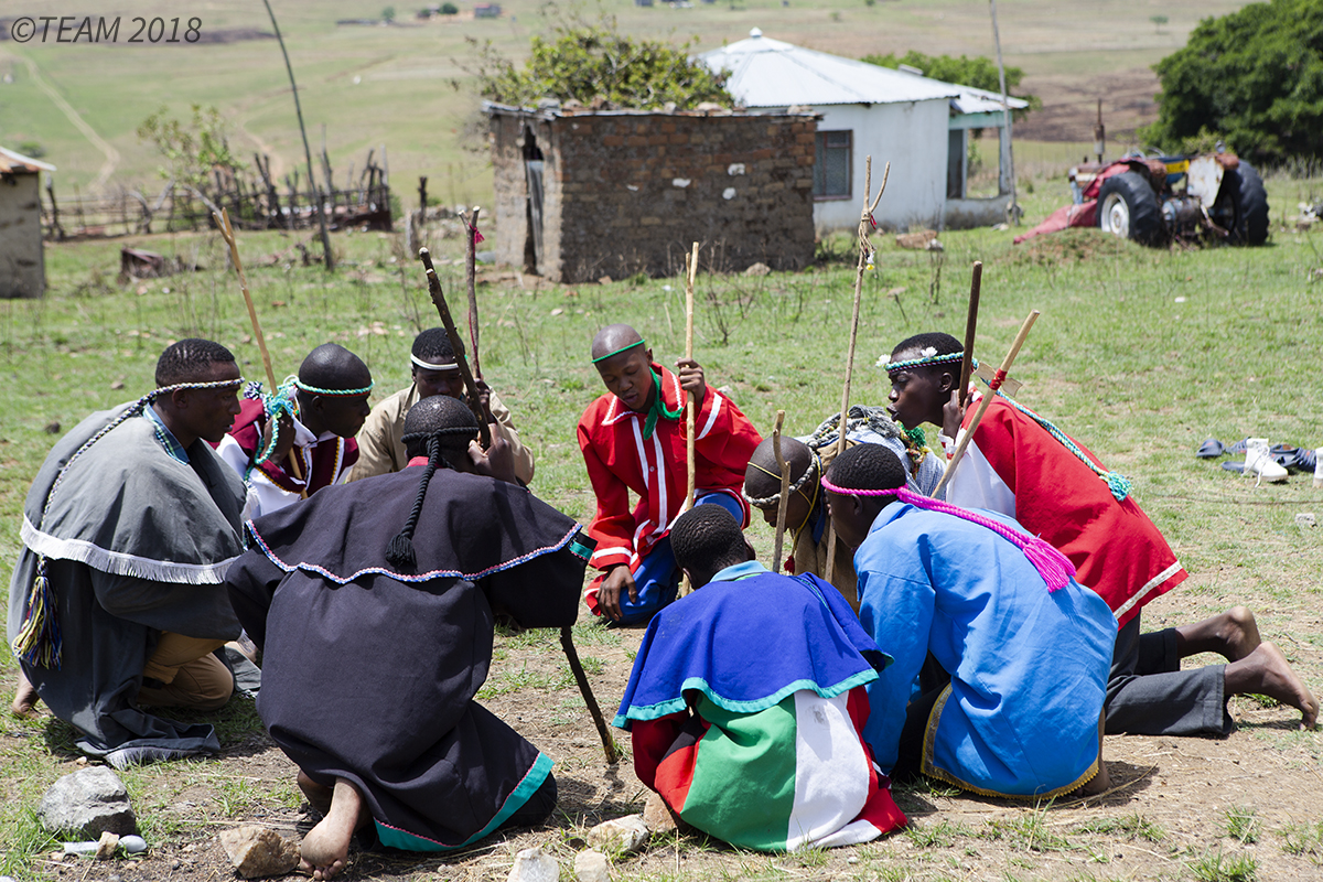 Missionaries try to reach people who are caught in ancestor worship like these people here.