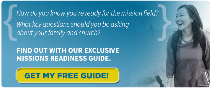 {How do you know you're ready for the mission field? What key questions should you be asking abut your family and church?} Find out with our exclusive missions readiness guide. Click to get your free guide