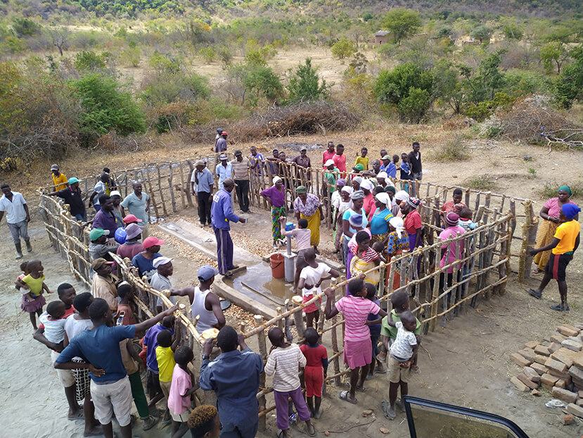 Water Well in Zimbabwe